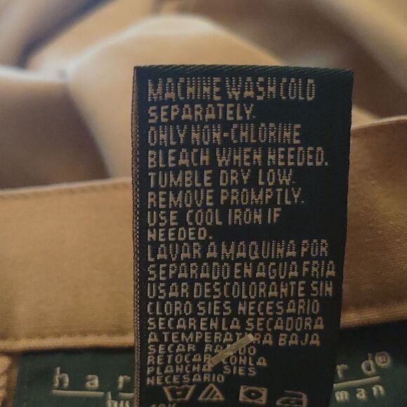 New Harve Benard Women's size 14‎ 2 way stretch khaki dress pants trousers - Picture 8 of 8